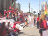 Parliament steps protest